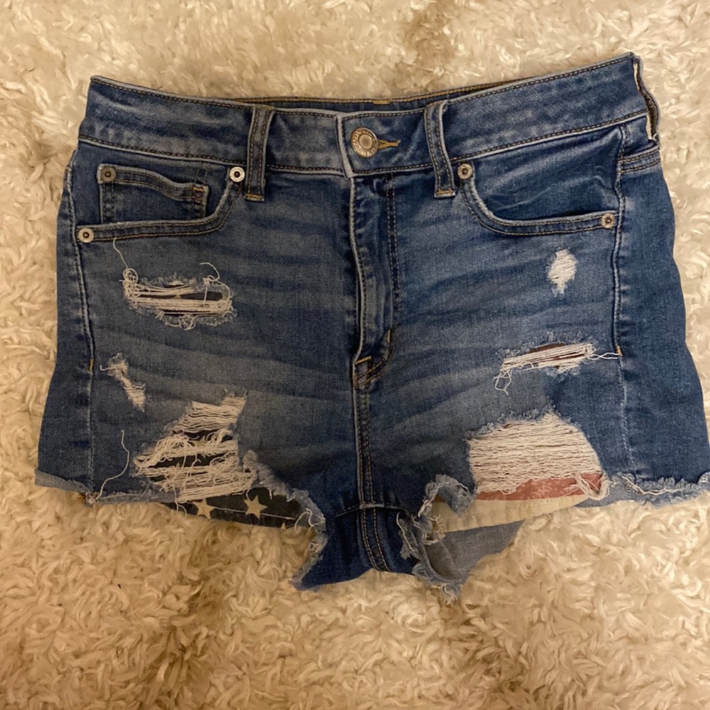 American Eagle Hi-Rise Shortie